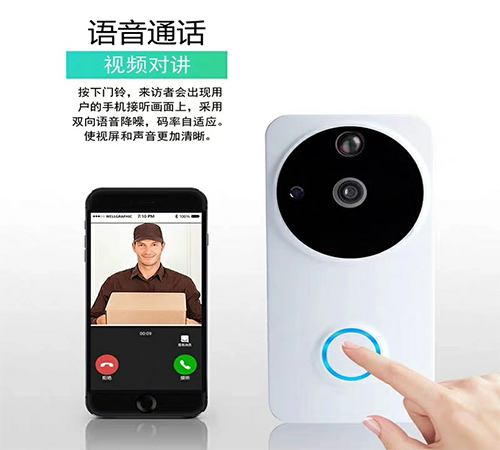 智能WIFI可視電子門鈴讓生活智能起來(圖2)
