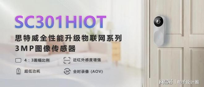 思特威全新推出物聯(lián)網(wǎng)系列3MP高性能圖像傳感器SC301HIOT