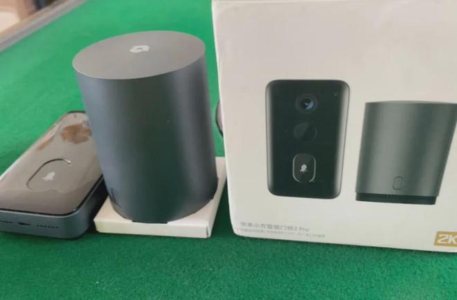 支持米家APP的智能門鈴還能插TF卡看回放可惜二手不便宜！