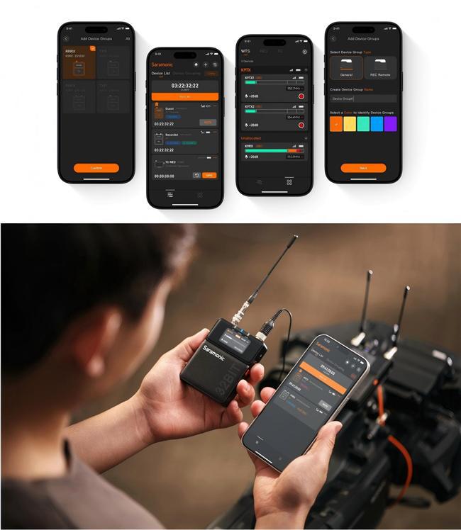 Saramonic楓笛K9重磅發(fā)布：雙通道數(shù)字UHF無線音頻系統(tǒng)的巔峰之作(圖4)