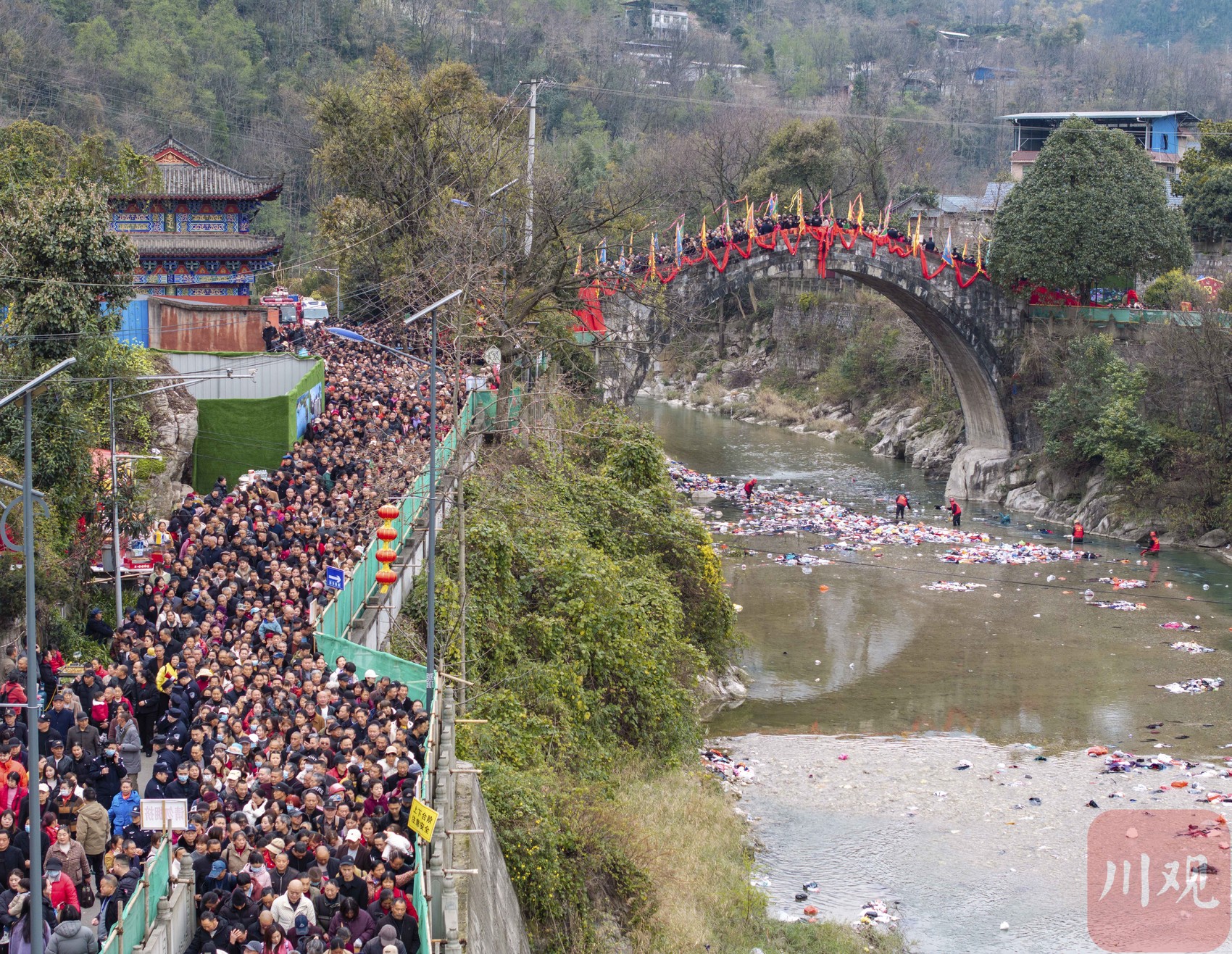 C視頻｜ 春分踏橋時(shí) 雎水映非遺(圖2)